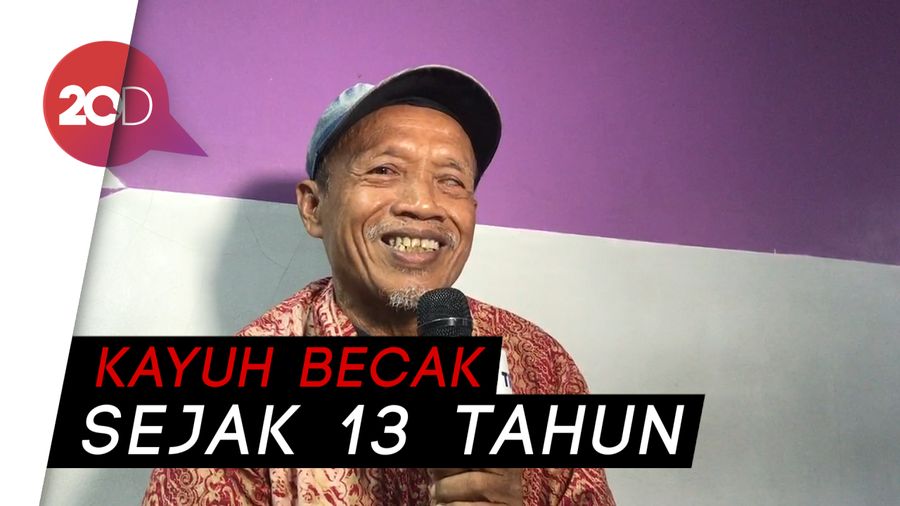 Maryono, Tukang Becak Viral yang Gigih Bekerja Demi Keluarga