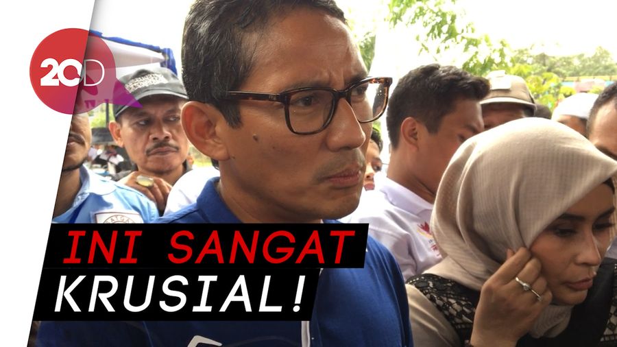 Sandi Minta KPU Jelaskan soal 17,5 Juta DPT Tak Wajar