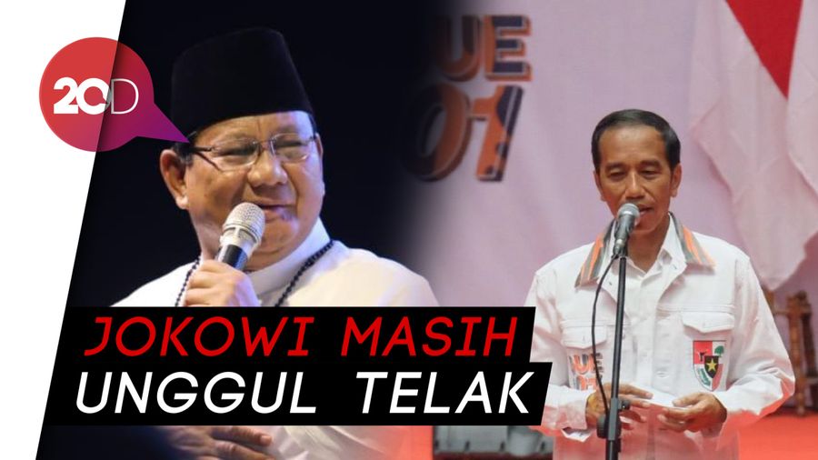 Survei Indo Barometer: Elektabilitas Jokowi 50,2%, Prabowo 28,9%