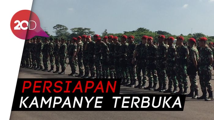 TNI-Polri Gelar Geladi Apel Pengamanan Kampanye dan Pemilu 2019