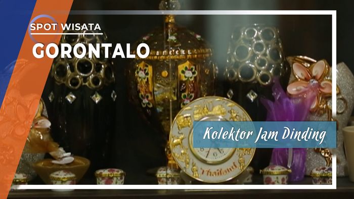 Tomi Ali Sang Kolektor Jam Dinding dari Gorontalo