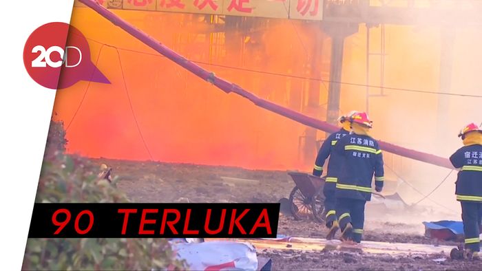 47 Tewas saat Pabrik Kimia di China Terbakar