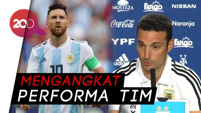 Argentina Menanti Magis Messi