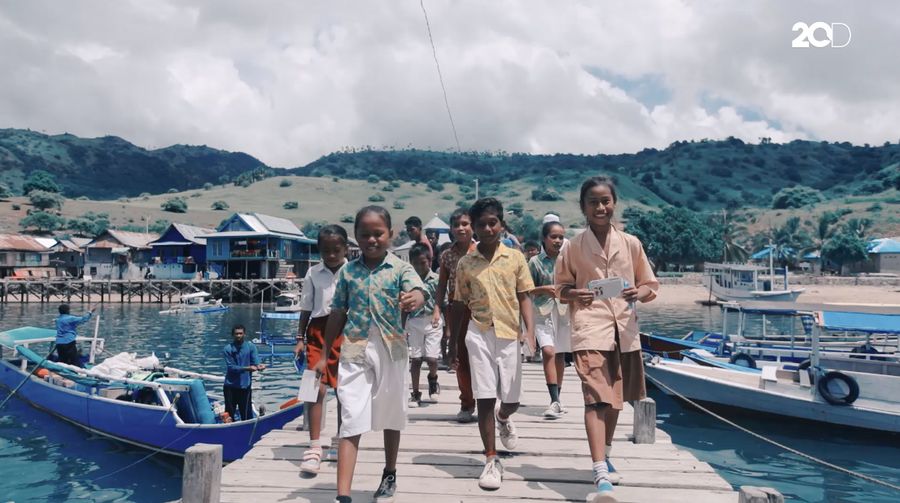 Langit Mimpi dari Pulau Komodo