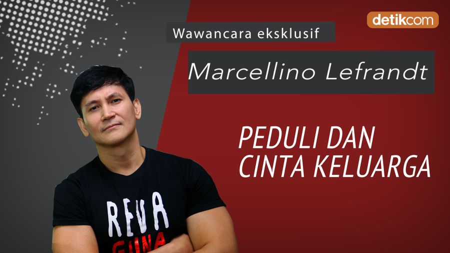 Eksklusif! Marcellino Lefrandt, Papa Bugar yang Sayang Keluarga 