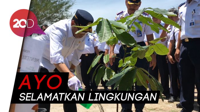 Kagumnya Menhub akan Taruna yang Go Green