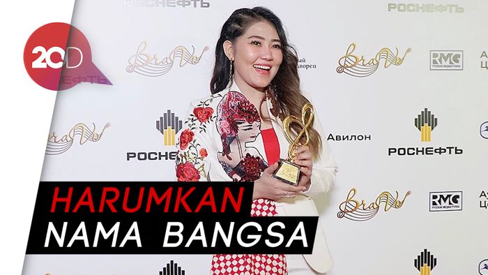 Raih Prestasi, Via Vallen Dapat Penghargaan Musik di Rusia