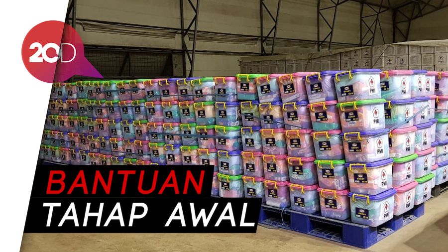 Relawan dan Bantuan PMI Tiba di Sentani
