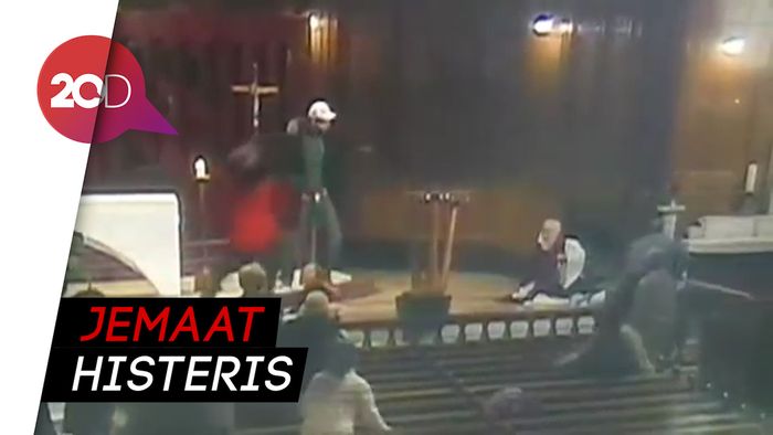 Ngeri! Pastor Kanada Ditikam saat Misa Disiarkan Langsung