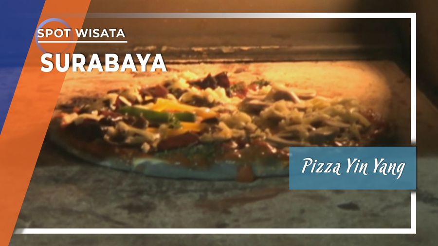 Mencicipi Lezatnya Pizza Yin Yang di Surabaya, Jawa Timur