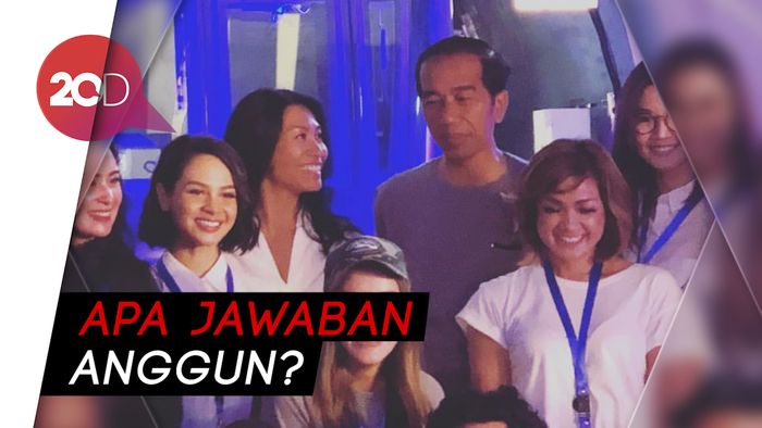 Anggun Ditanya Jokowi Apa Beda MRT Paris dan Jakarta