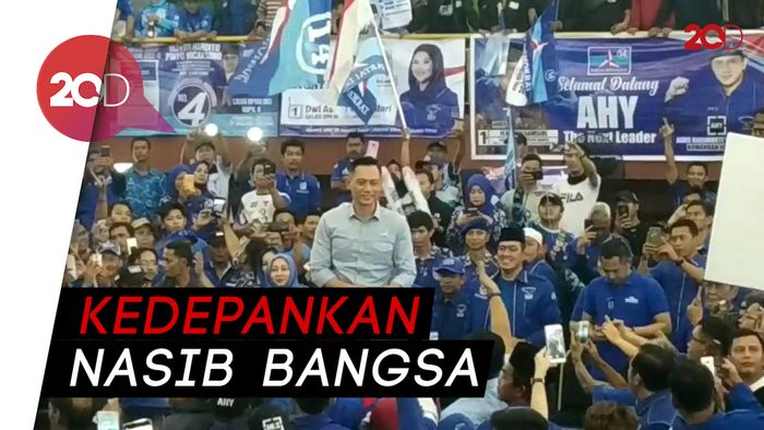 Sambut Pilpres, AHY Kirim Pesan Damai