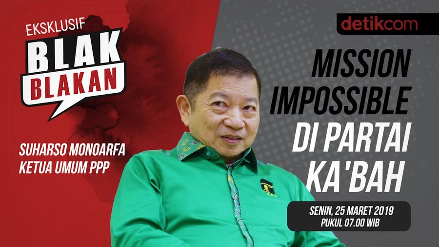 Tonton Blak Blakan Suharso Monoarfa: Mission Impossible Partai Kabah 