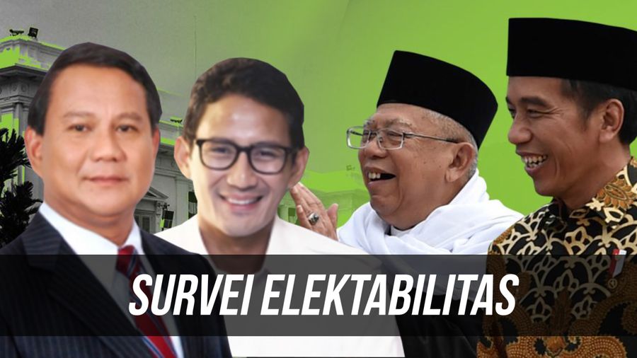 Jokowi Vs Prabowo di Berbagai Survei