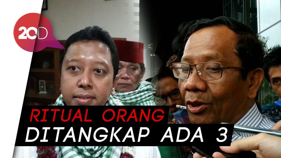 Mahfud Sentil Ocehan Rommy, Bicara Ritual Pejabat Kena OTT KPK
