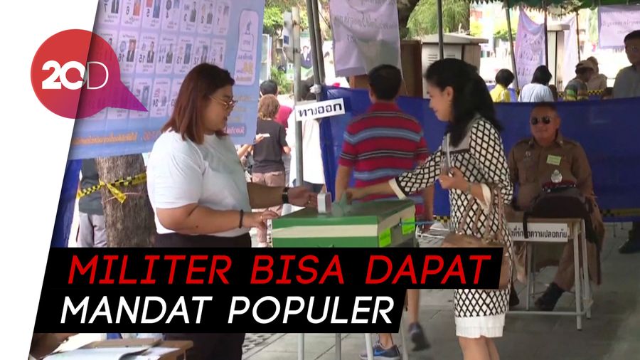 Partai Pro-Militer Unggul di Pemilu Perdana Thailand Sejak Kudeta