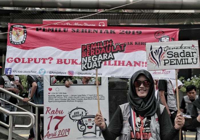 Jangan Golput, Berat! Kita Coblos Saja