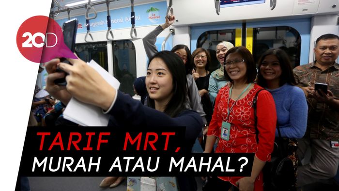Mereka Bicara soal Tarif MRT Jakarta