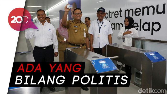 Saat Anies Bicara ‘Harga MRT Mikir 17 April’