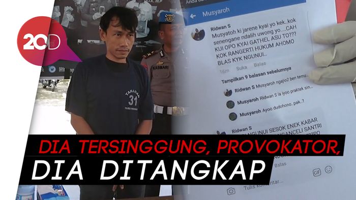 Tersinggung Berita Caleg PKS Cabul, Pria Ini Serang Kiai di FB
