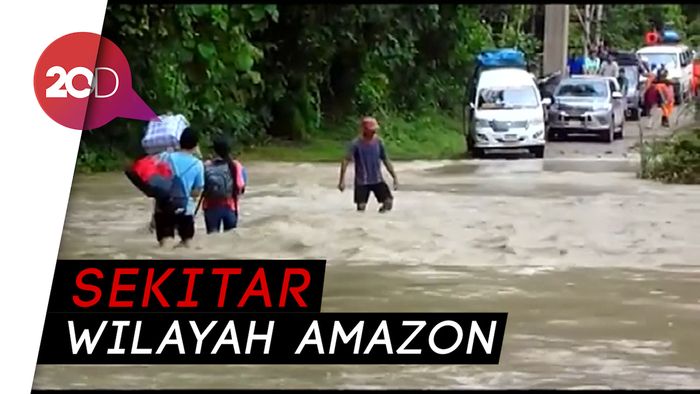  51 Orang Tewas, Jalan Jeblos, Parahnya Banjir di Peru
