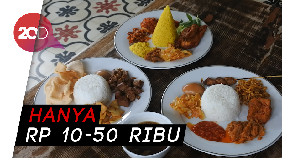 Nikmatnya Aneka Nasi Gurih dengan Lauk Komplet