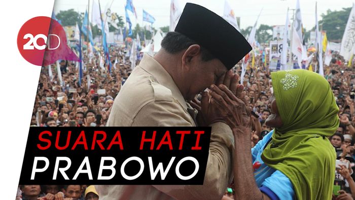 Prabowo: Nggak Masalah Saya Dihina, Saya Bela Rakyat