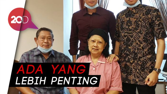 Temani Sang Istri, SBY Absen di Pemilu 2019