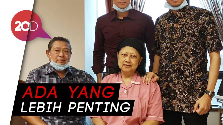 Temani Sang Istri, SBY Absen di Pemilu 2019