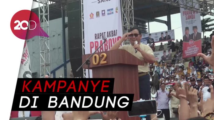 Prabowo Berapi-api Sebut AHY hingga Aher: Cocok Nggak Jadi Menteri?