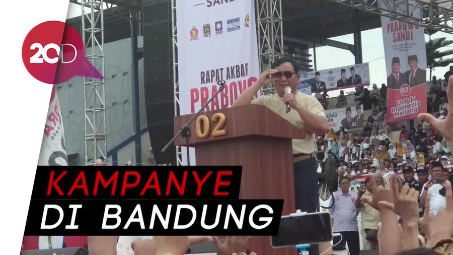 Prabowo Berapi-api Sebut AHY hingga Aher: Cocok Nggak Jadi Menteri?