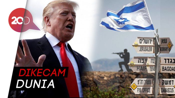 Buntut Akui Golan Jadi Wilayah Israel, AS Diserang