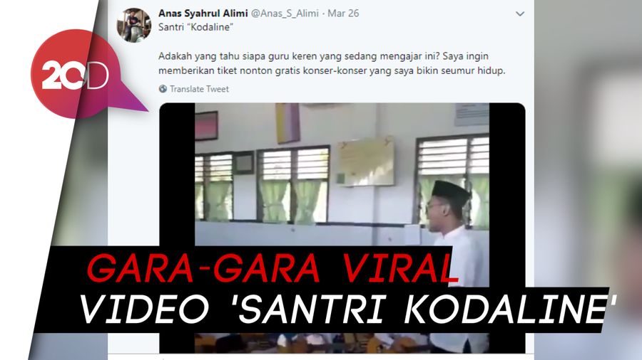 Guru Musik Dihadiahi Tiket Nonton Seumur Hidup oleh Promotor Musik