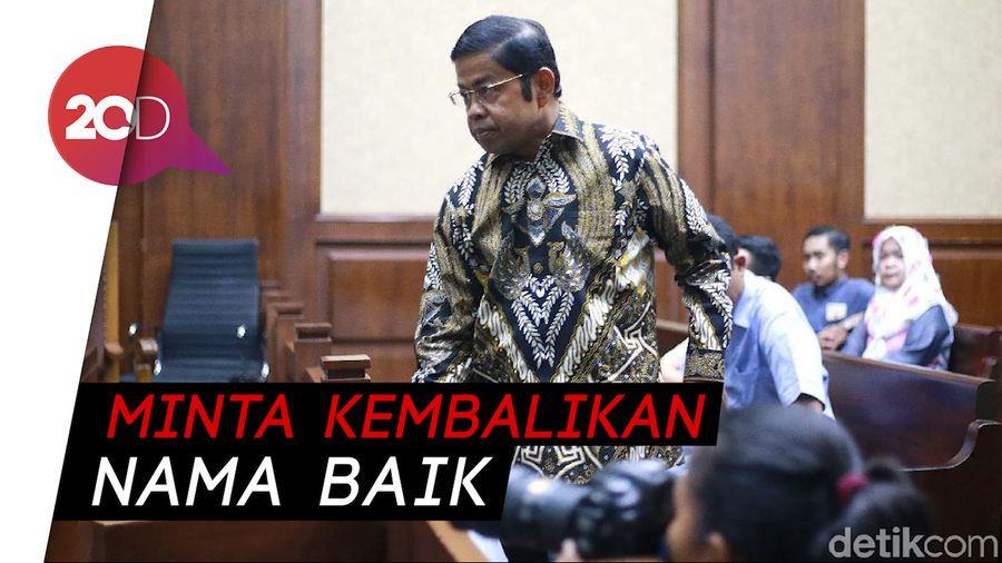 Pede Tak Terlibat Suap, Idrus Marham Minta Divonis Bebas
