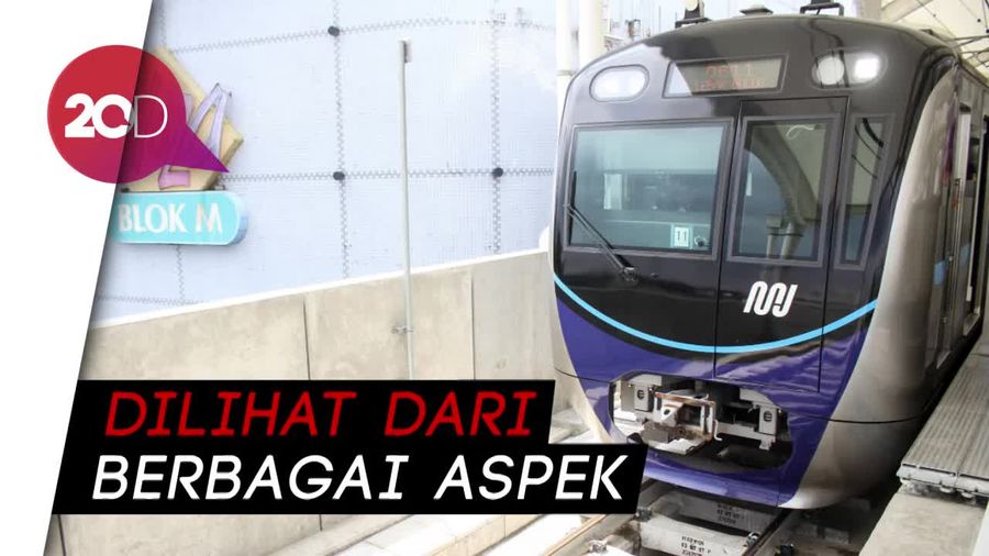Tarif MRT Rp 10.000/10 Km, Sri Mulyani: Cukup Baiklah