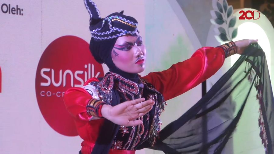 Gagahnya Tari Remo Nurfarida - Sunsilk Hijab Hunt 2019 Surabaya