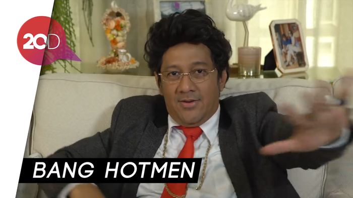 Aksi Kocak Andre Taulany Tiru Gaya Hotman Paris