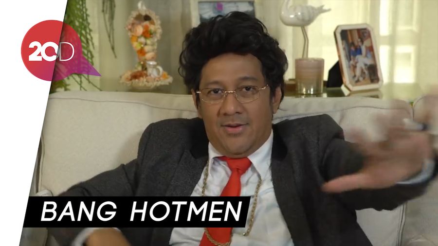 Aksi Kocak Andre Taulany Tiru Gaya Hotman Paris
