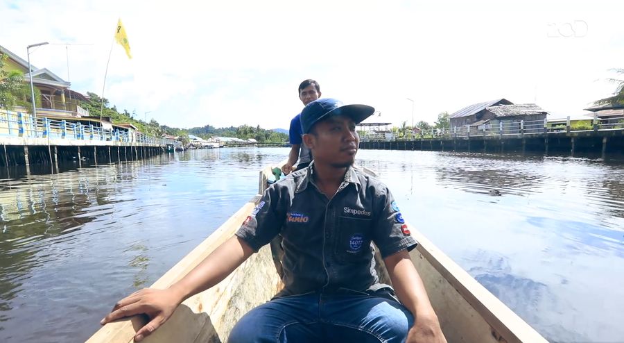 Cerita Menantang Pembagian Bansos di Halmahera Selatan