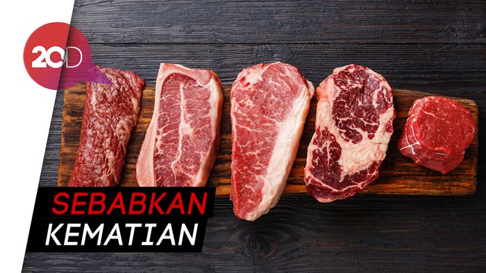 Daging Tak Matang Bisa Bikin Infeksi Cacing Pita Sampai ke Otak