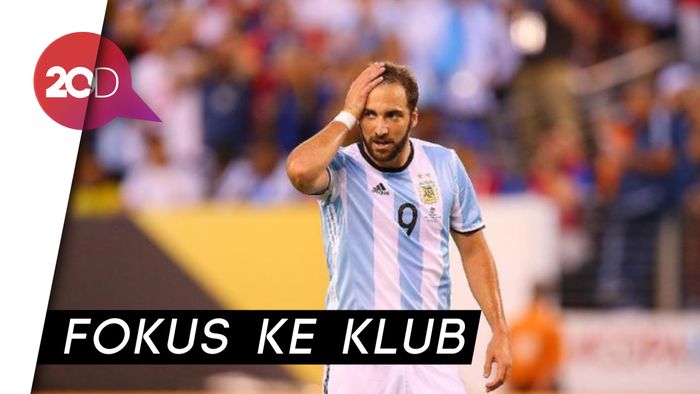 Gonzalo Higuain Pensiun dari Timnas Argentina