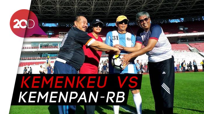 Tim Sepakbola Kemenkeu Kalah, Sri Mulyani: Semangatnya Berolahraga
