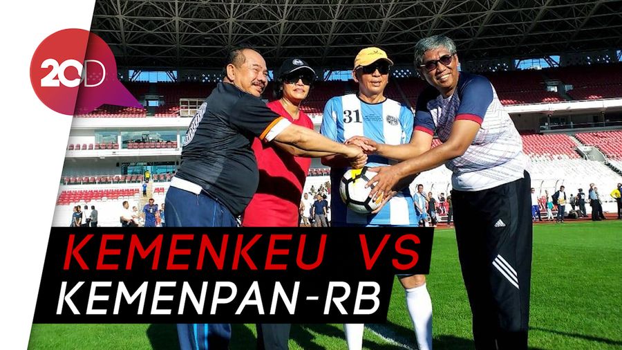 Tim Sepakbola Kemenkeu Kalah, Sri Mulyani: Semangatnya Berolahraga