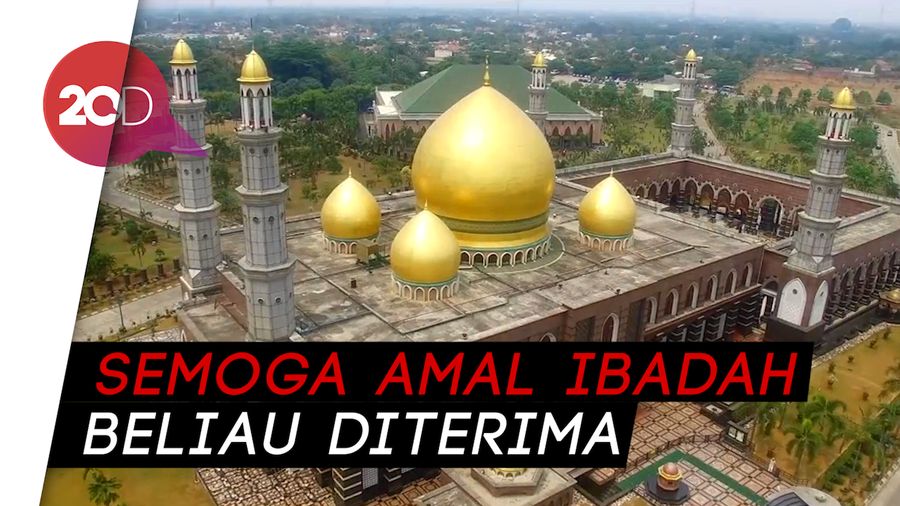 Ungkapan Duka Mengalir Iringi Kepergian Pendiri Masjid Kubah Emas