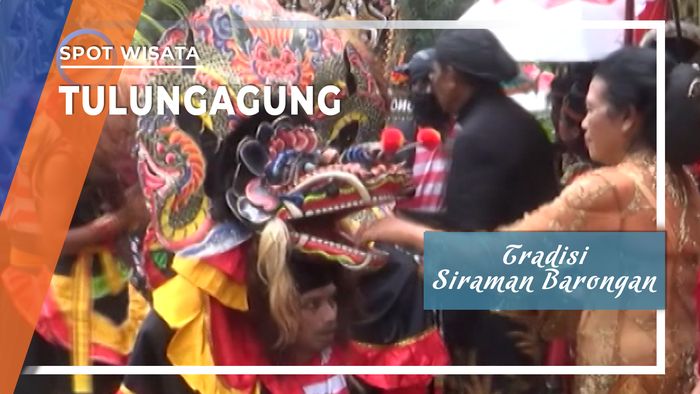 Tradisi Siraman Barongan Asal Tulungagung, Jawa Timur