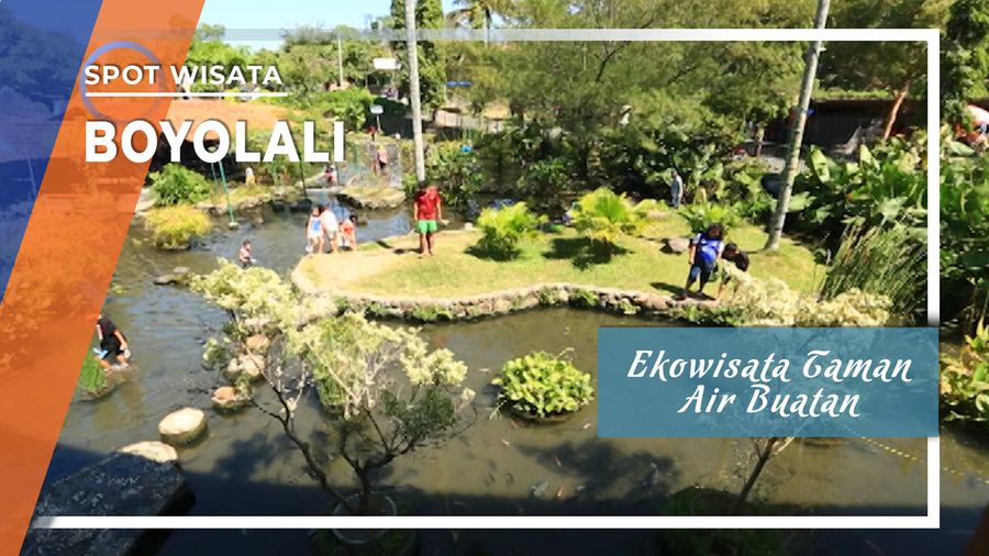 Ekowisata Taman Air Buatan di Lereng Gunung Merbabu, Boyolali