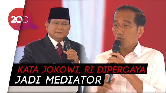 Jokowi Tanya soal Konflik Myanmar, Prabowo: Tak Cukup Jadi Nice Guy
