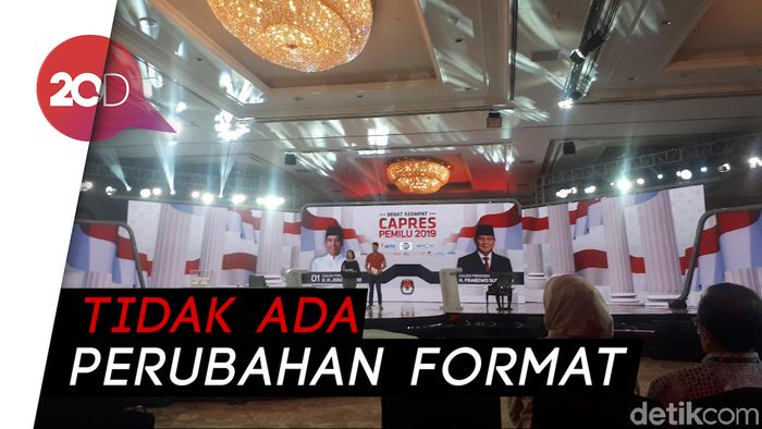 KPU-Panelis Geladi Bersih Persiapan Debat Capres Keempat