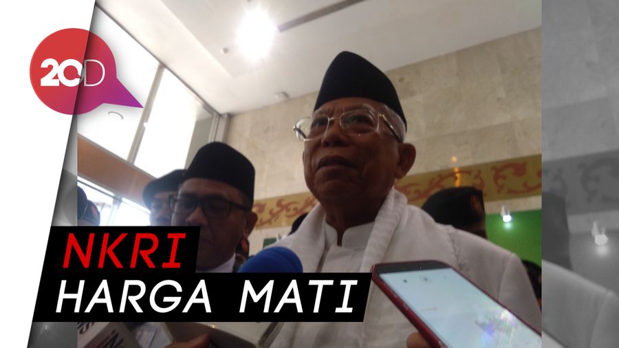 Maruf Amin Minta Santri Kawal NKRI