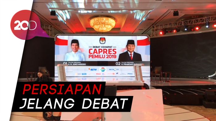 Melihat Arena Pertarungan Jokowi-Prabowo di Debat Keempat